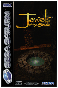 Jewels of the Oracle PAL Sega Saturn PAL box art